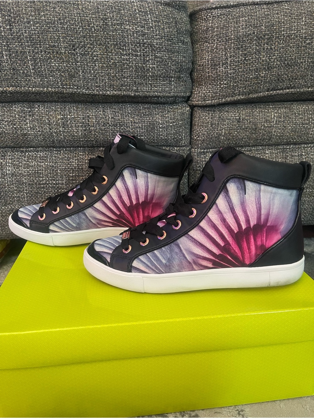 Ted Baker Black Sneakers - Picture 3 of 3